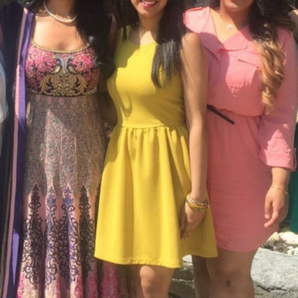 💛 Mustard Yellow Ochre Dress Small